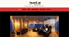 Desktop Screenshot of madcatsound.com.au